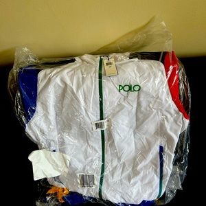Polo jacket brand new never worn still original packaging
